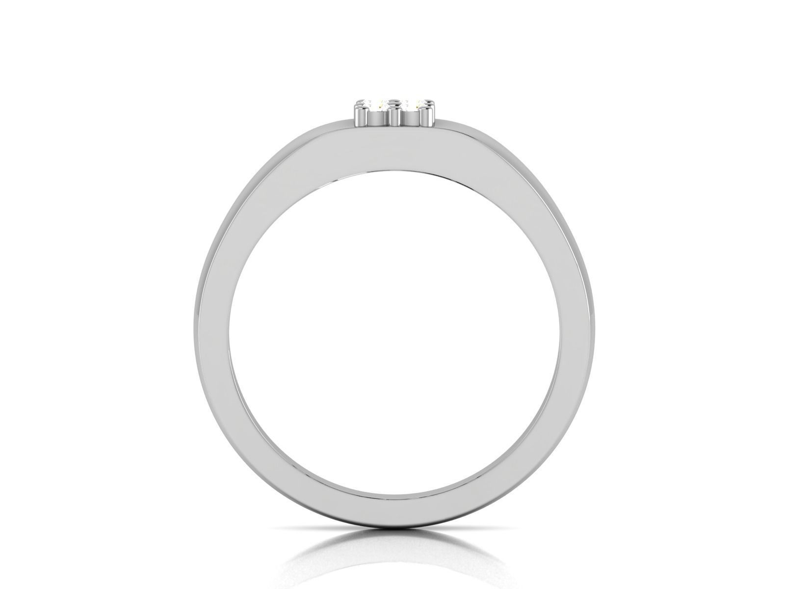 Diamond Ring 3D print model_3