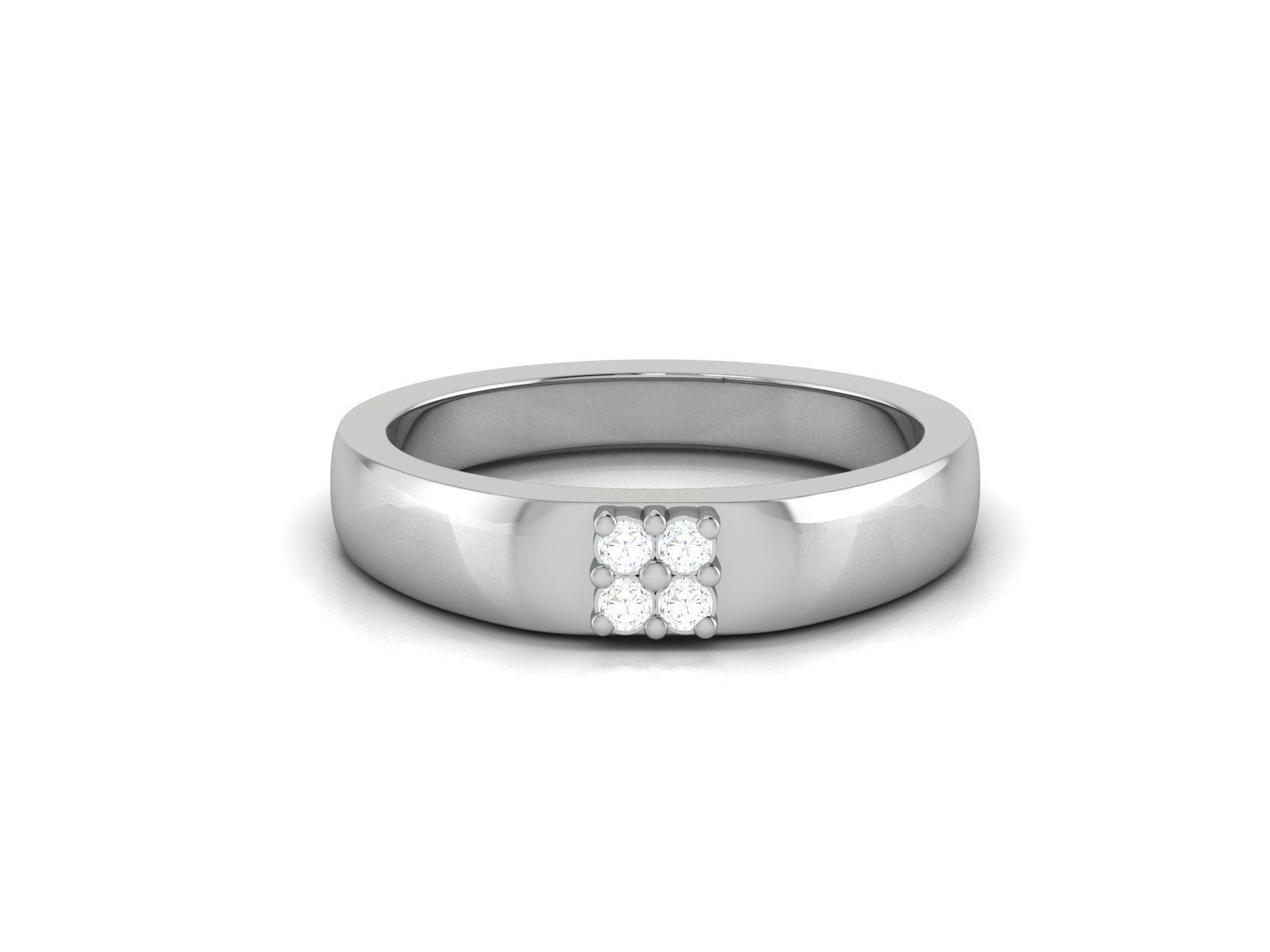 Diamond Ring 3D print model_7