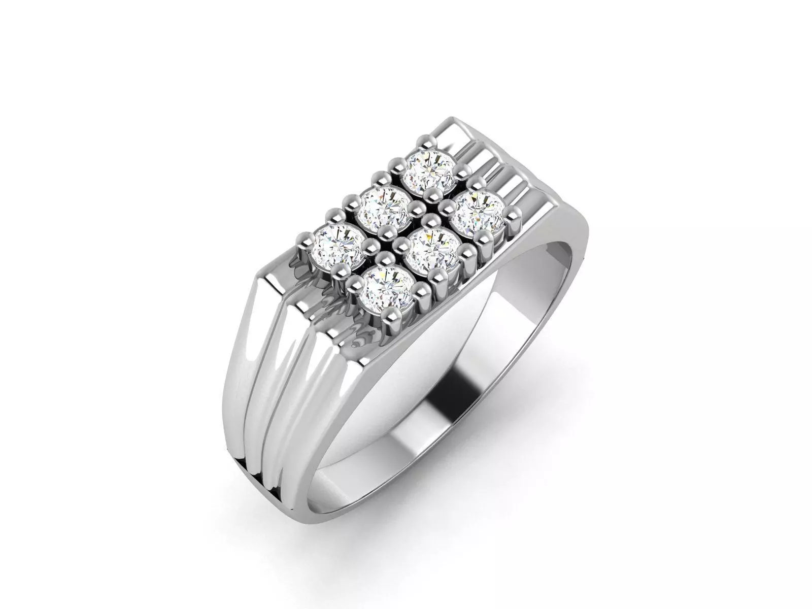 Diamond Ring 3D print model