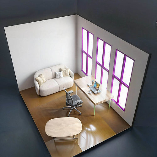 modern home 3D model
