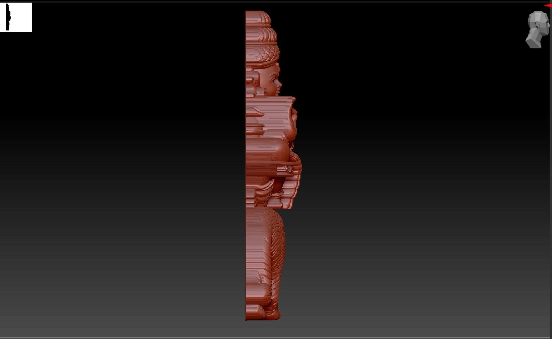 AYYAPPAN WITH TIGER 3D print model_4