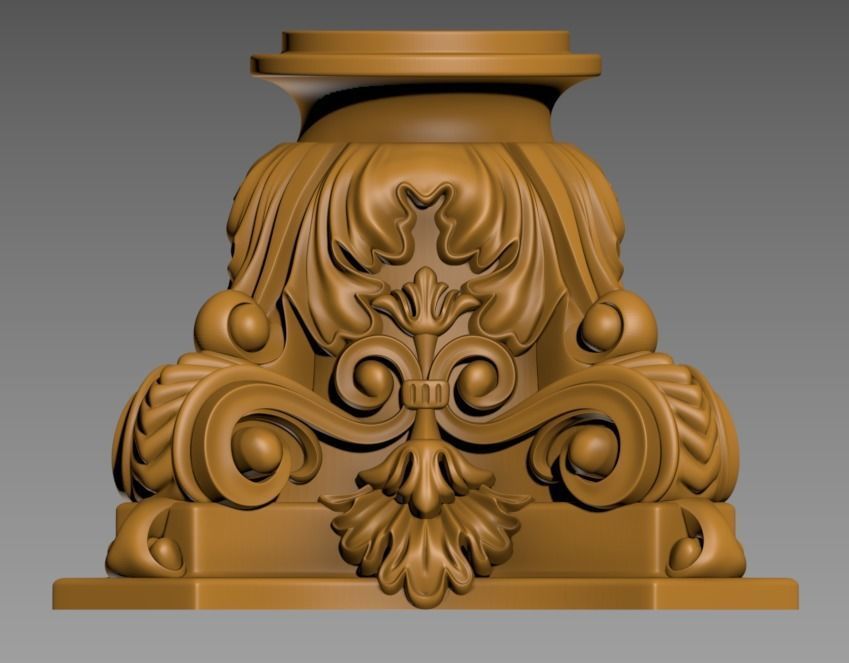 Table Lamp Model 1 3D model_12