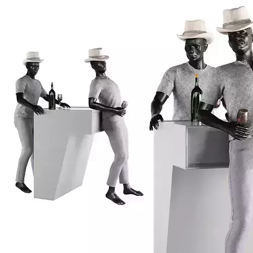 Realistic 3D Mannequin For Store Display and Advertising Vol 01 3D model