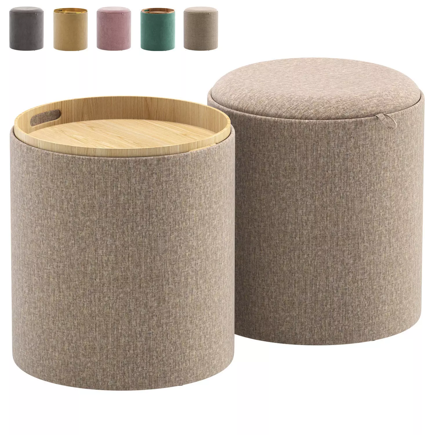 Pouf Table Hygge S by inmyroom 3D model_0