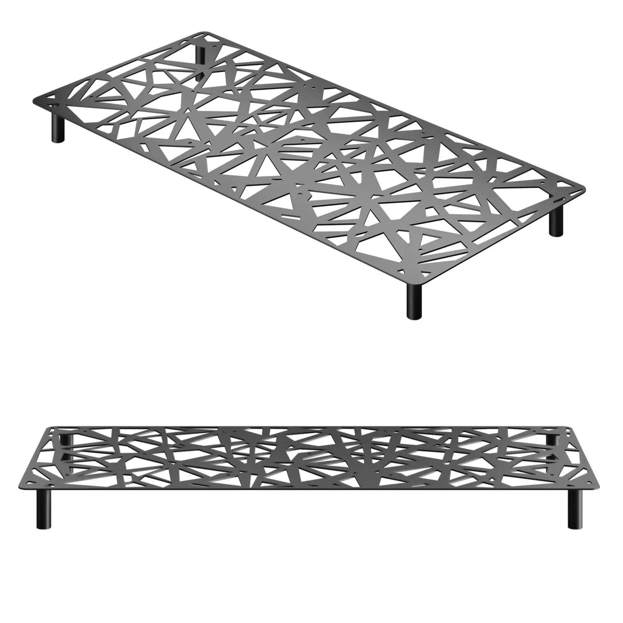 Mah Jong outdoor rectangular cocktail table by Roche Bobois 3D model