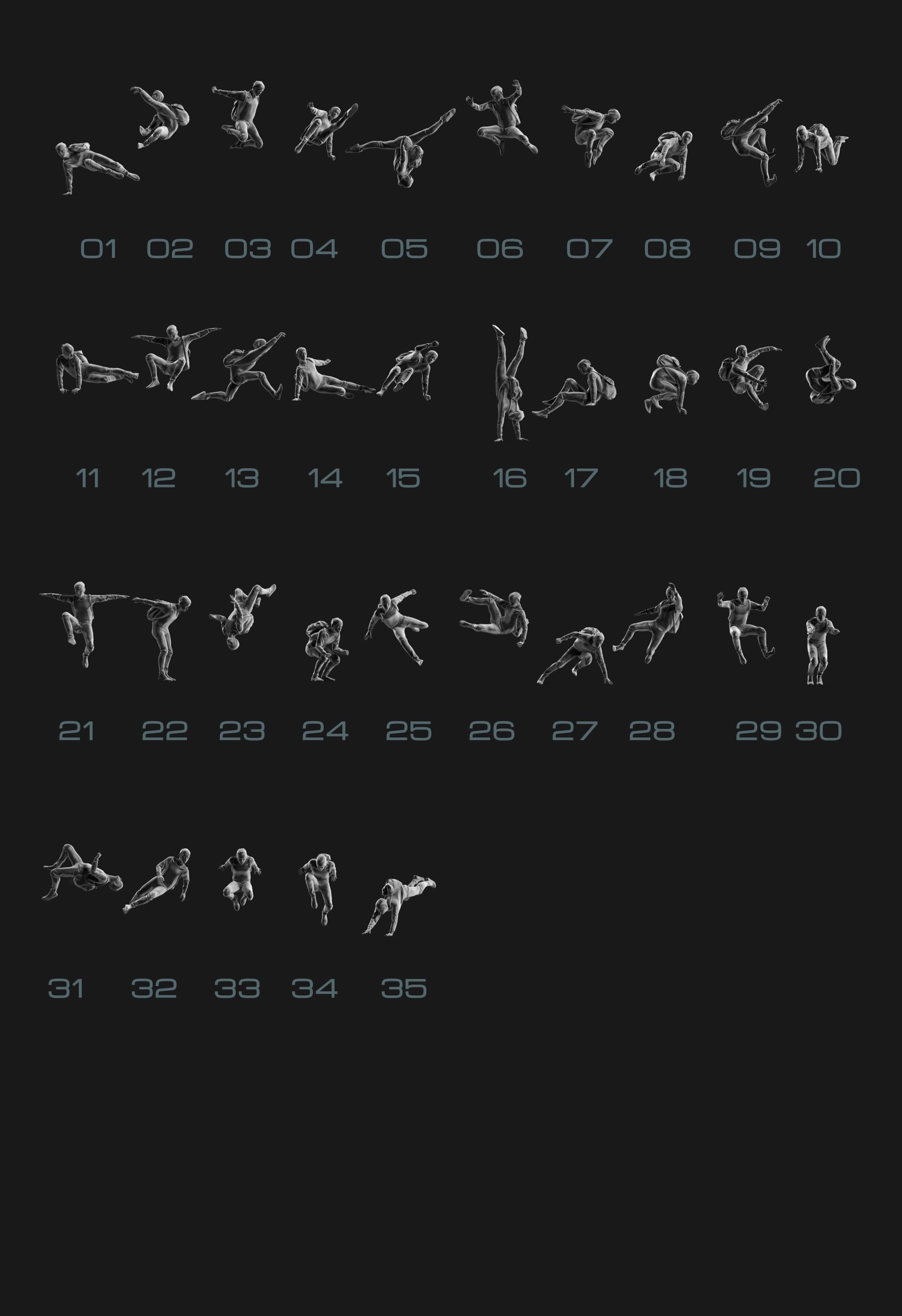 Parkour Boy 3D print model_18