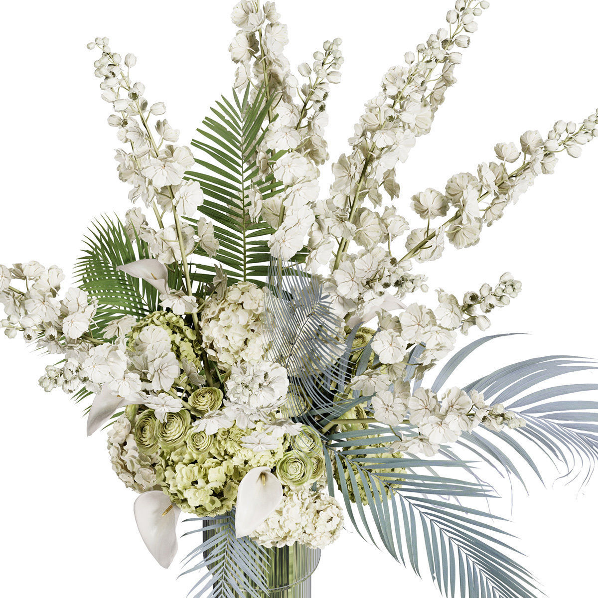 Flower In Vase   39 3D model_3