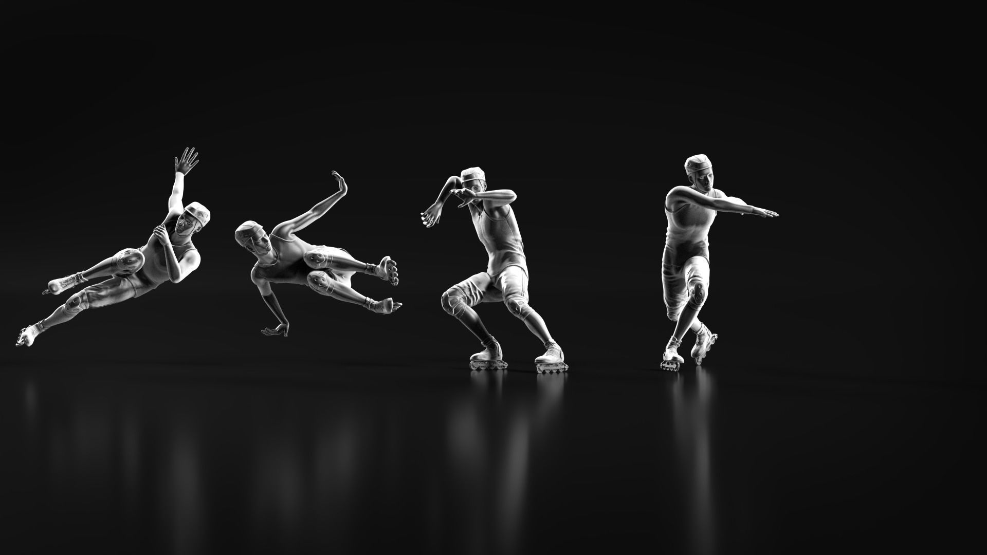 Skate boy 3D print model_11