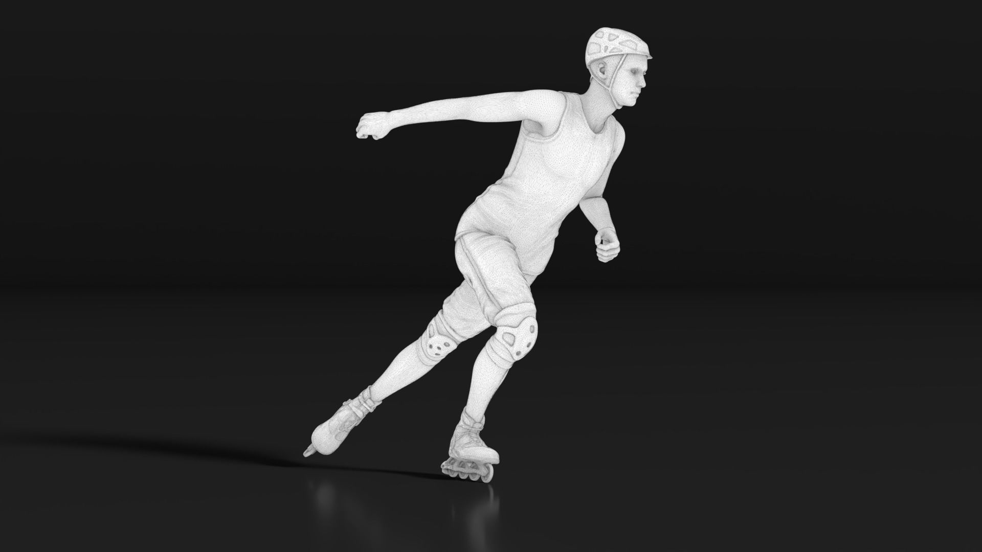 Skate boy 3D print model_13