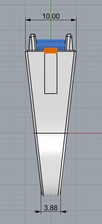 Ring gold 3D print model_2