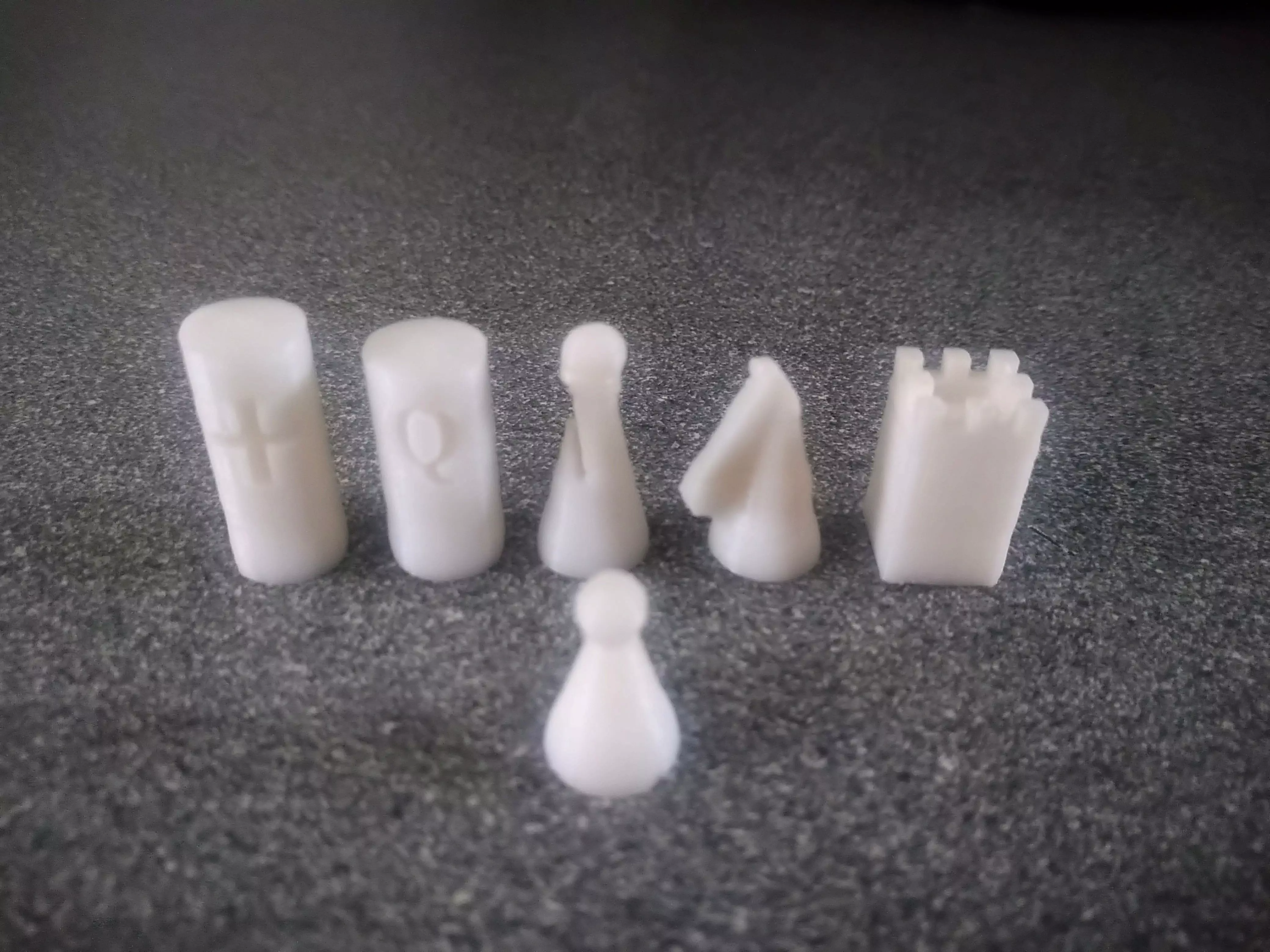 Chess and Draught pieces 3D print model_0