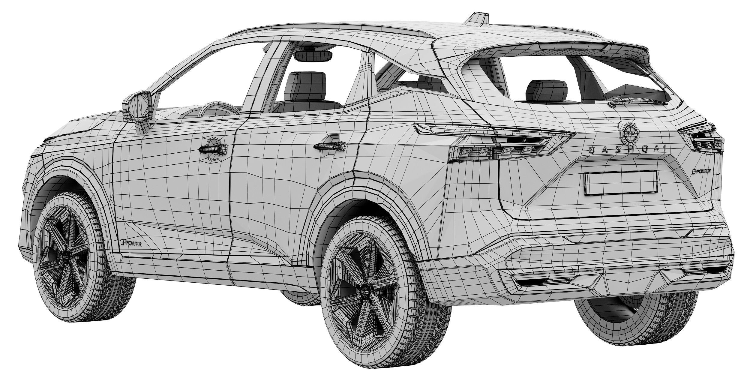 Nissan Qashqai 2025 3D model_15