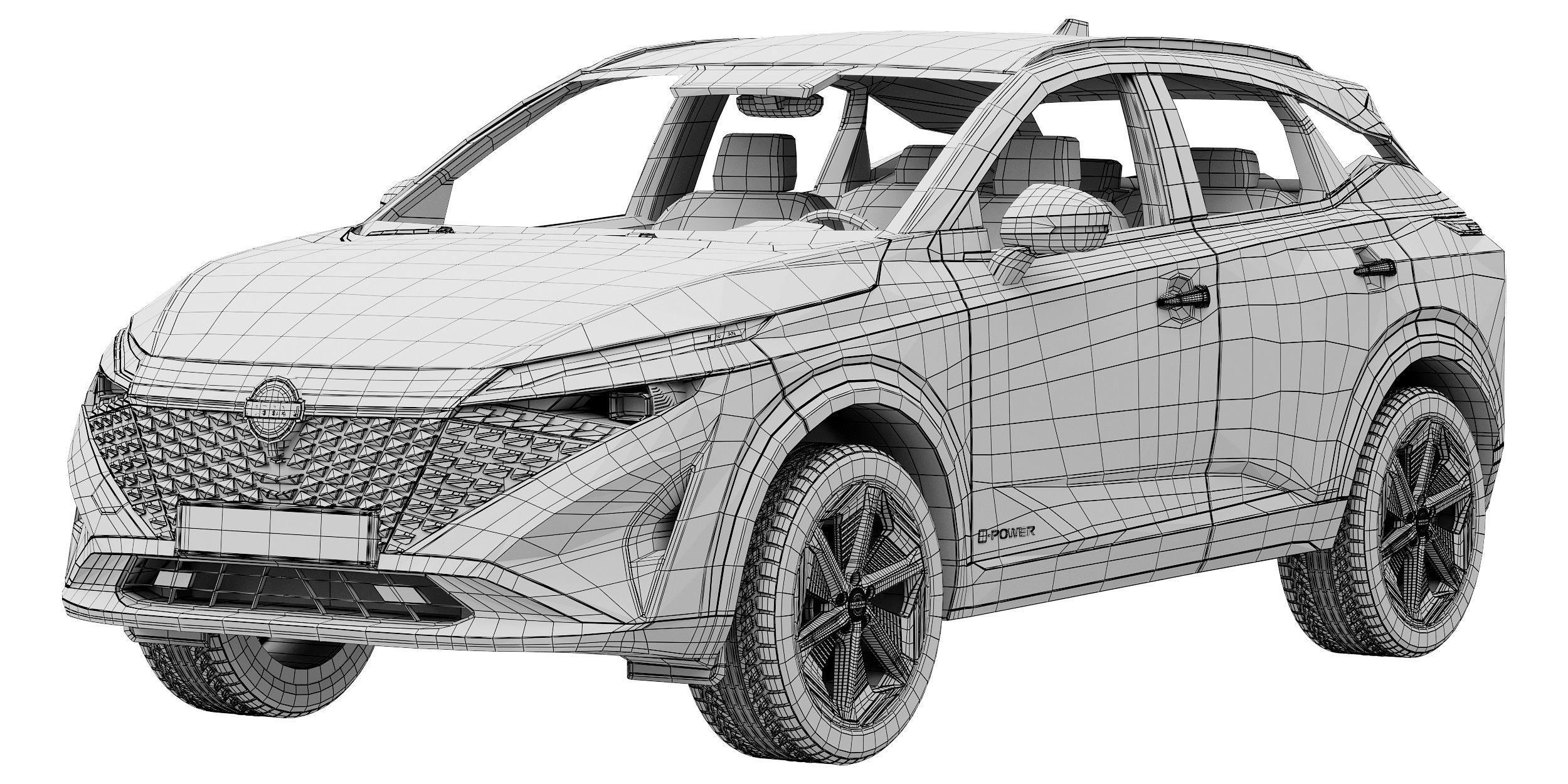 Nissan Qashqai 2025 3D model_13