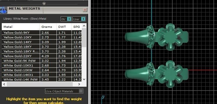 Tulip earrings 2 3D print model_10