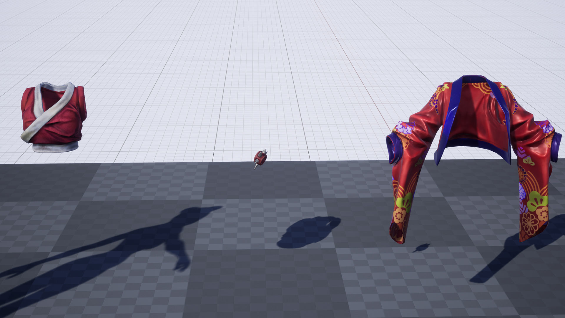 Panda girl Low-poly 3D model_20