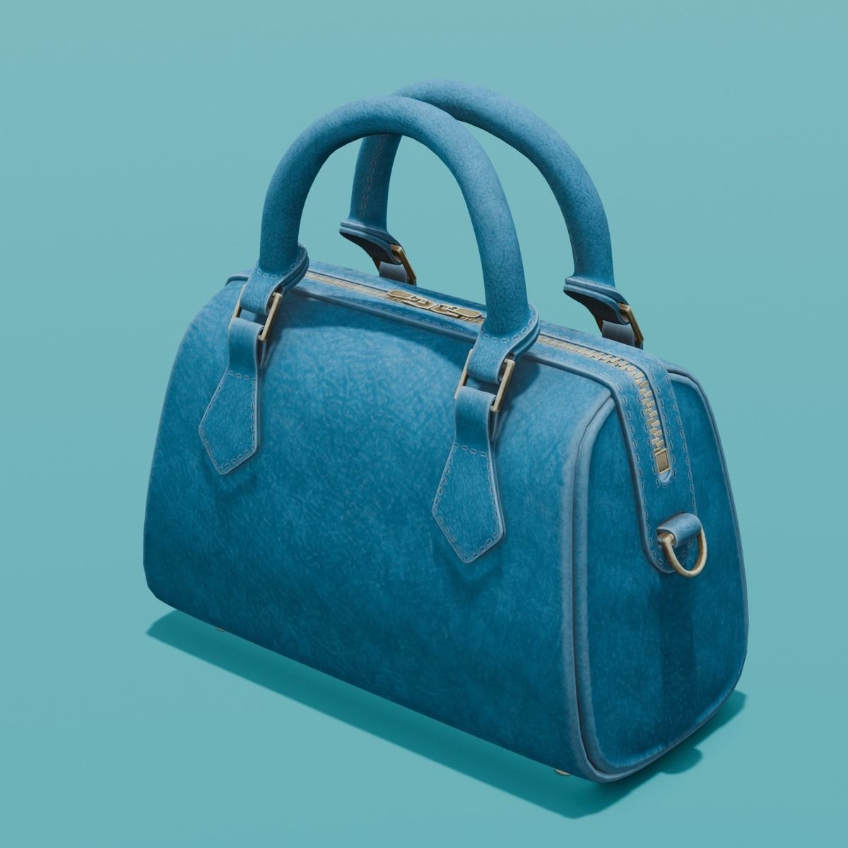  Women Handbag 3D Model Low-poly 3D model_18