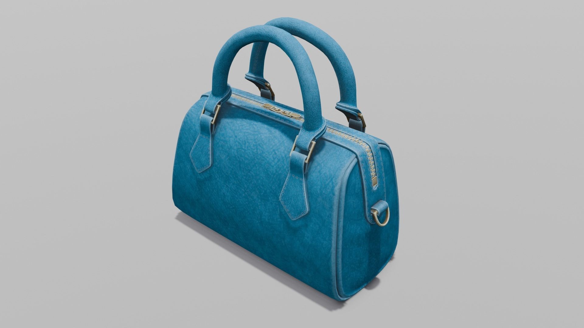  Women Handbag 3D Model Low-poly 3D model_16
