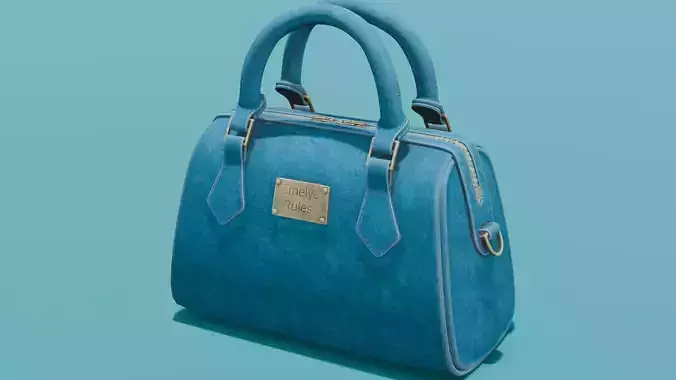  Women Handbag 3D Model