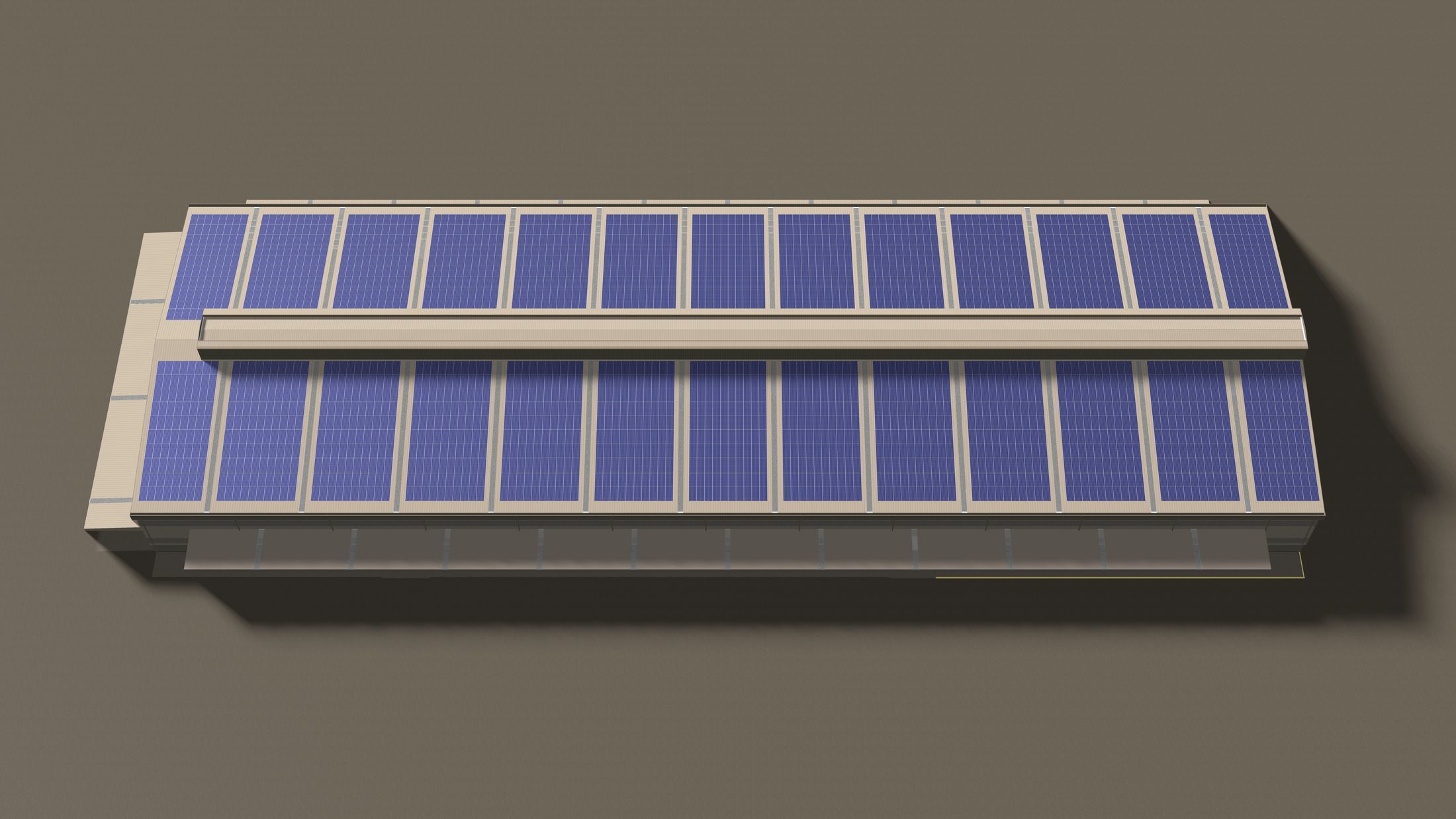 Solar roof on factory 24e01 3D model_3
