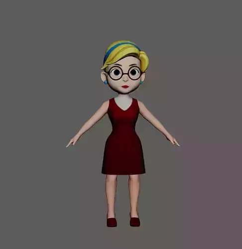 Woman 3D model