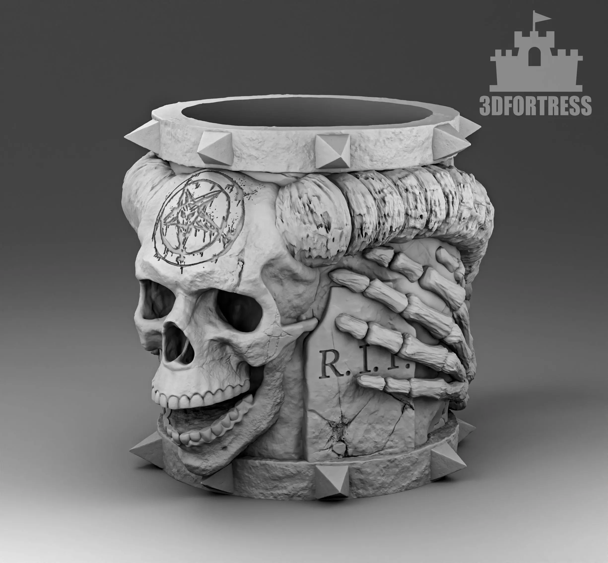 Mystical cup 3D print model_0
