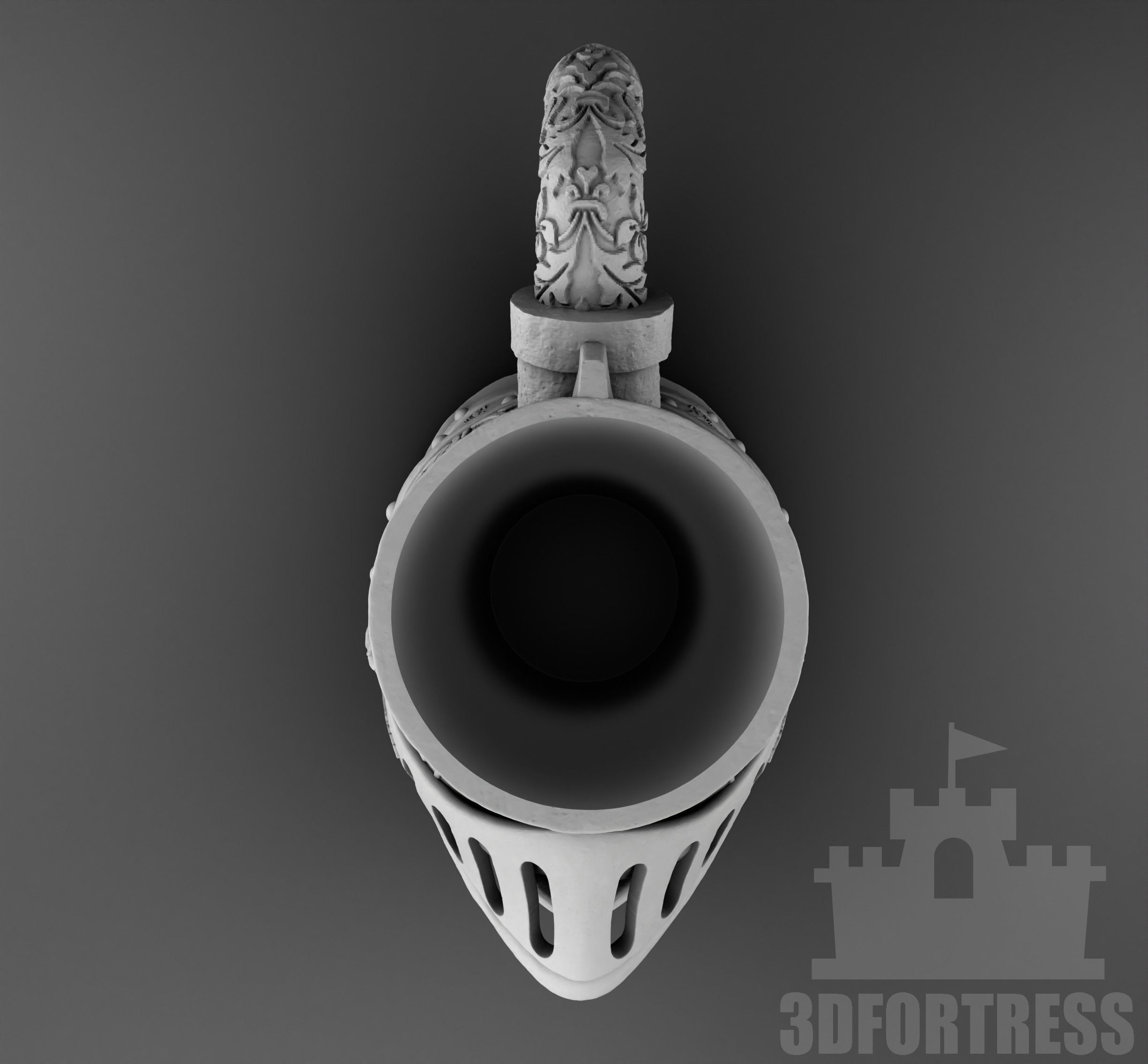 Knight 3D print model_3