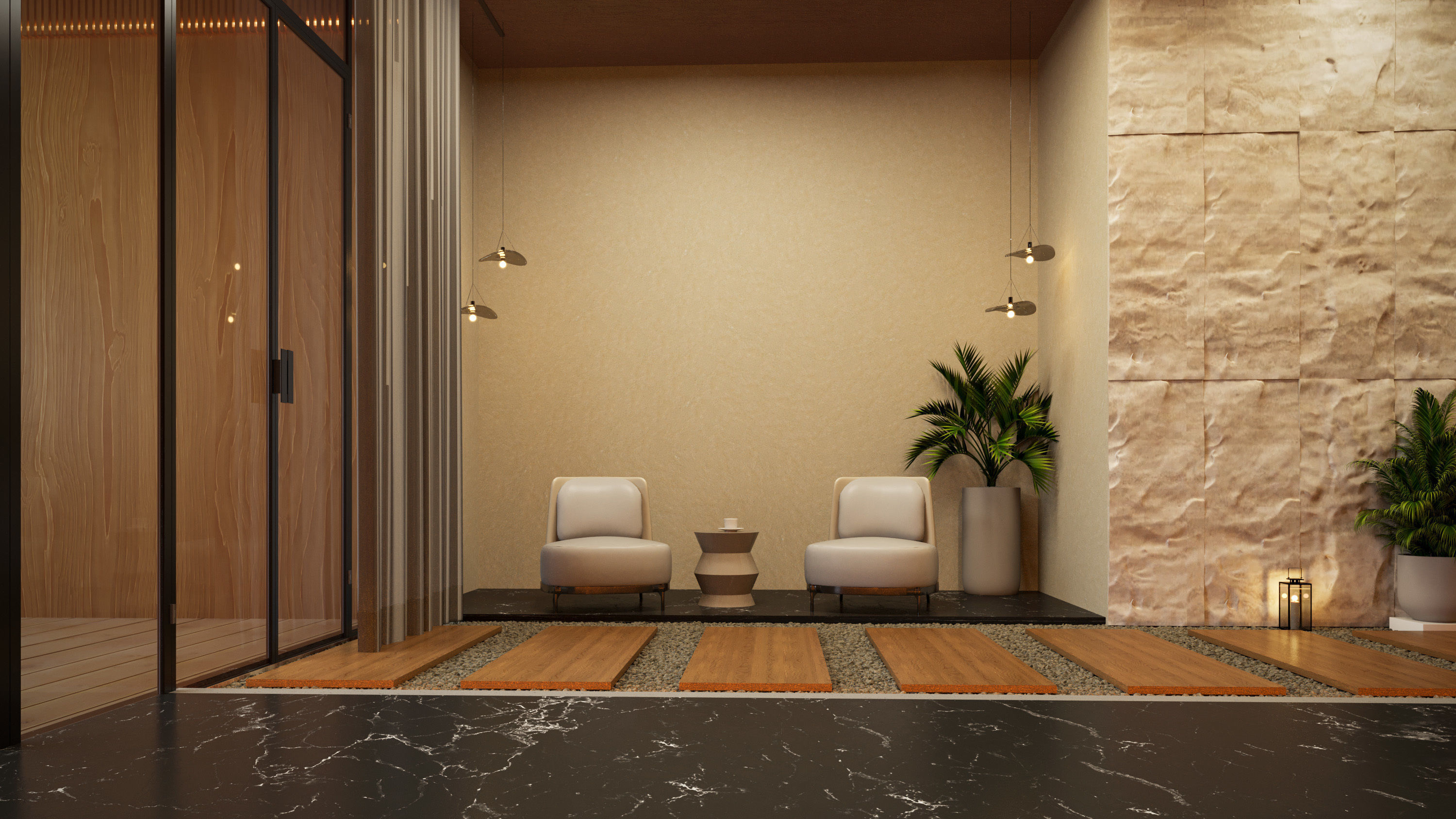 sauna and spa interior 3d model 3D model_4