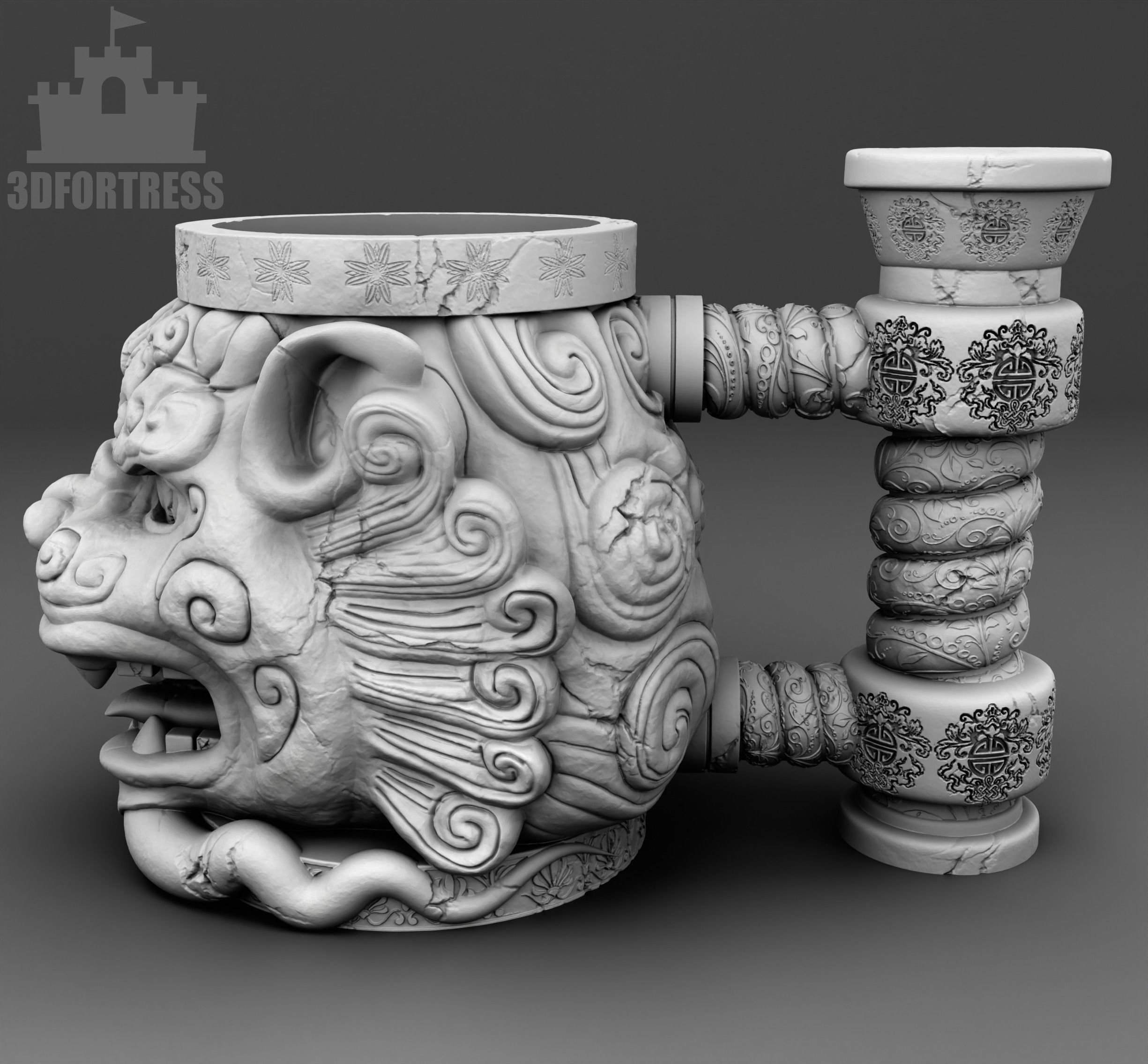 ChinaDragon 3D print model_2