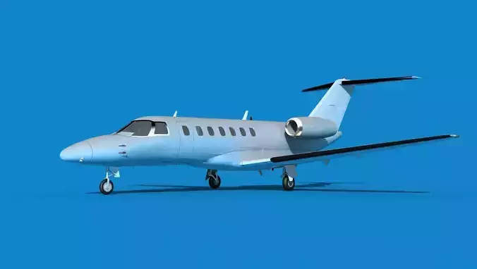 Cessna C528 Citation CJ3 XLS V00 3D model
