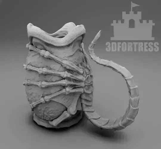 Alien Egg 3D print model