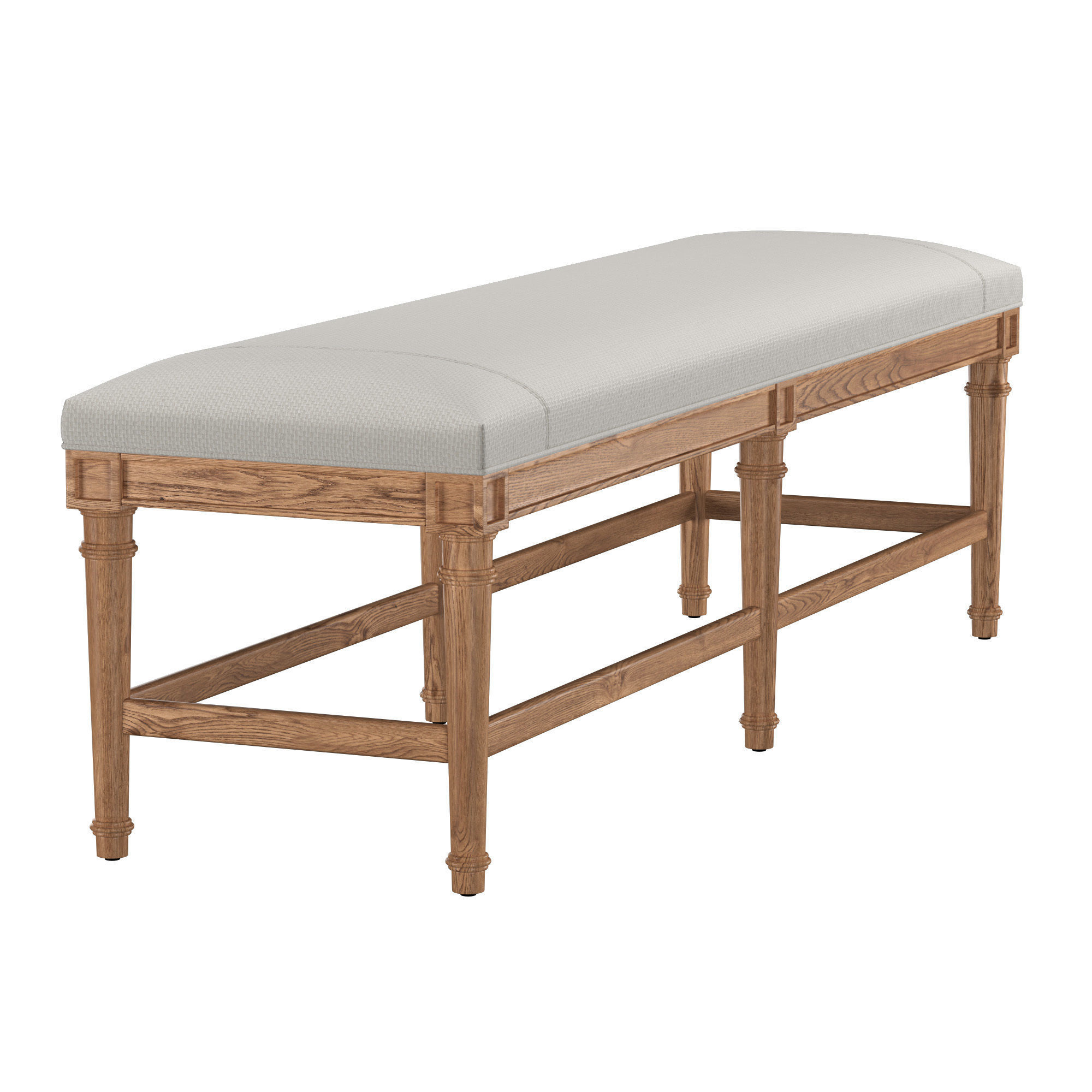 Bridgeway 60 Bench Dune 3D model_4