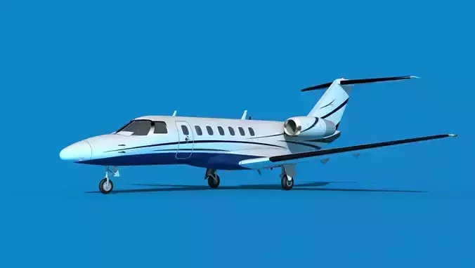 Cessna C528 Citation CJ3 V01 3D model