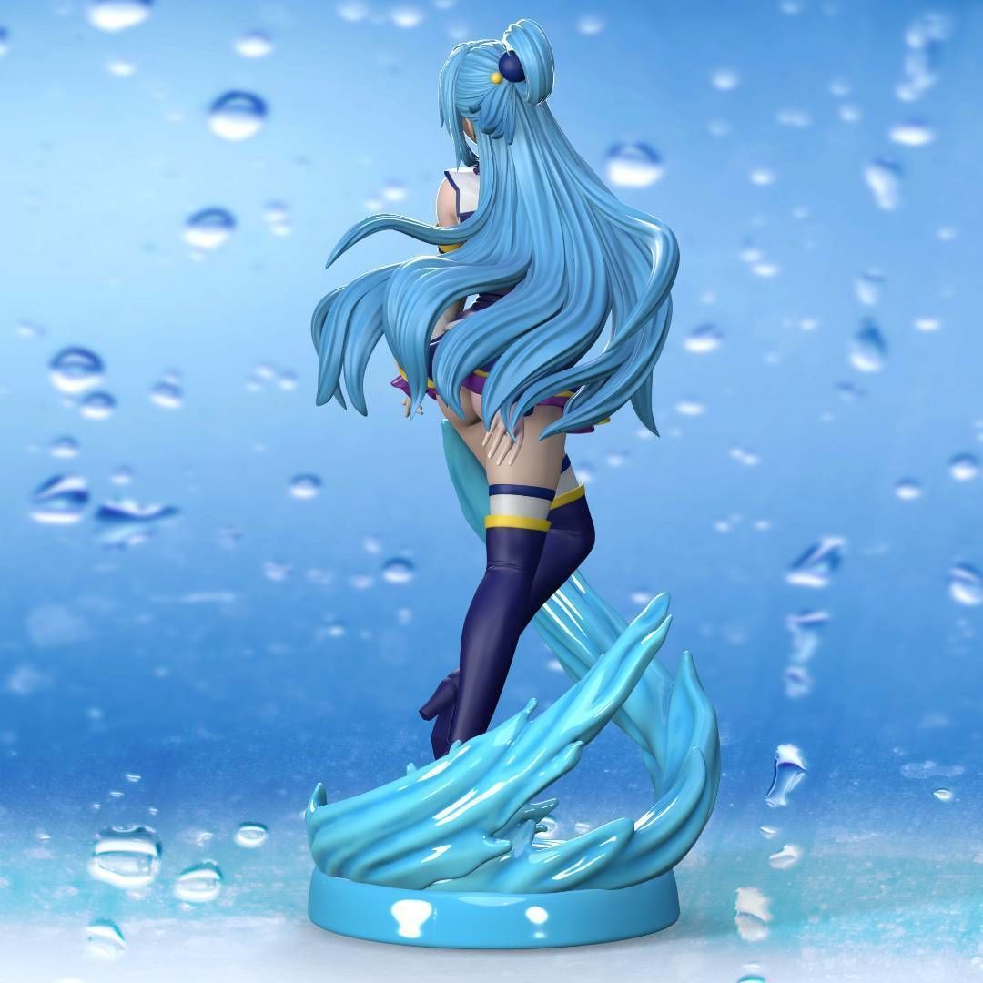 Aqua Konosuba 3D print model_11