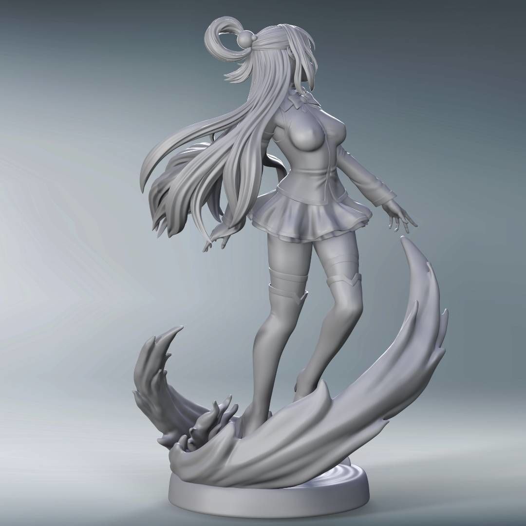 Aqua Konosuba 3D print model_13
