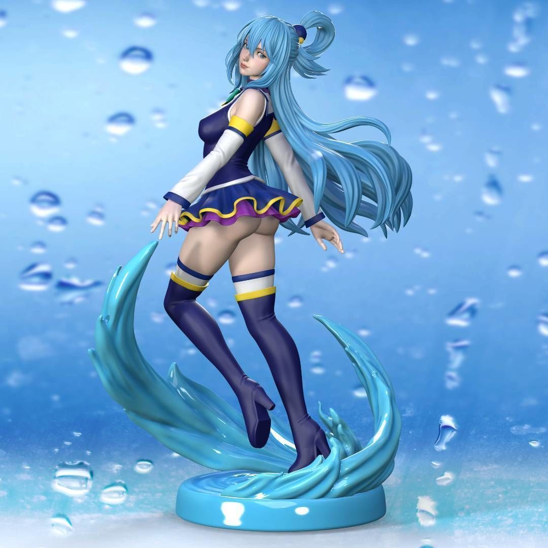 Aqua Konosuba 3D print model_9