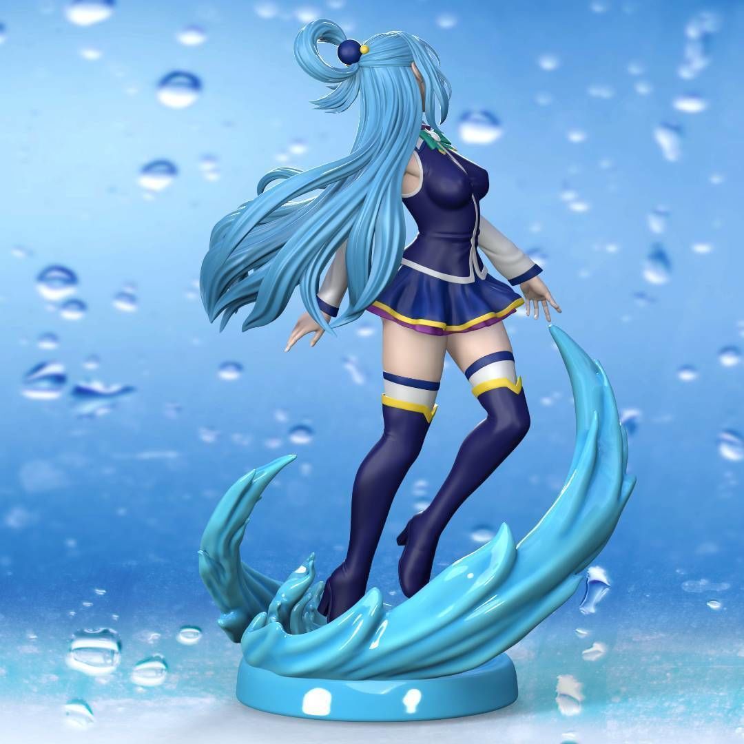 Aqua Konosuba 3D print model_10