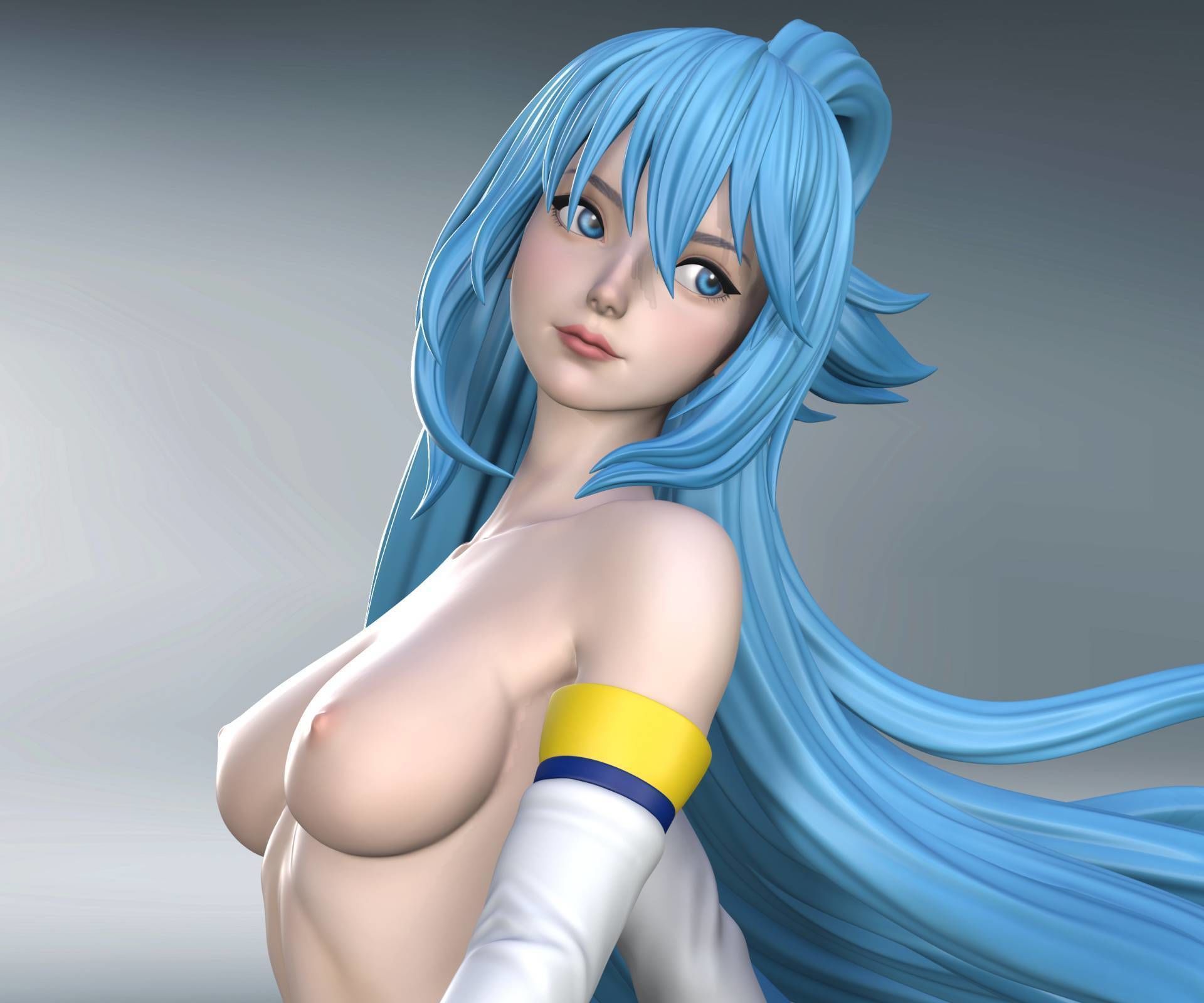 Aqua Konosuba 3D print model_8