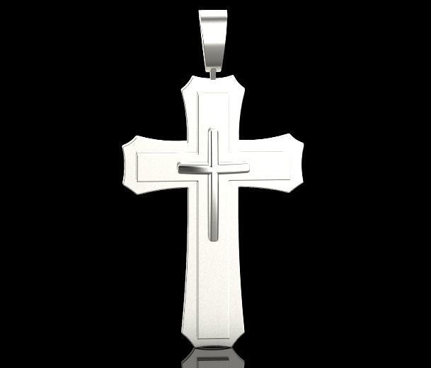  cross 3D print model_8