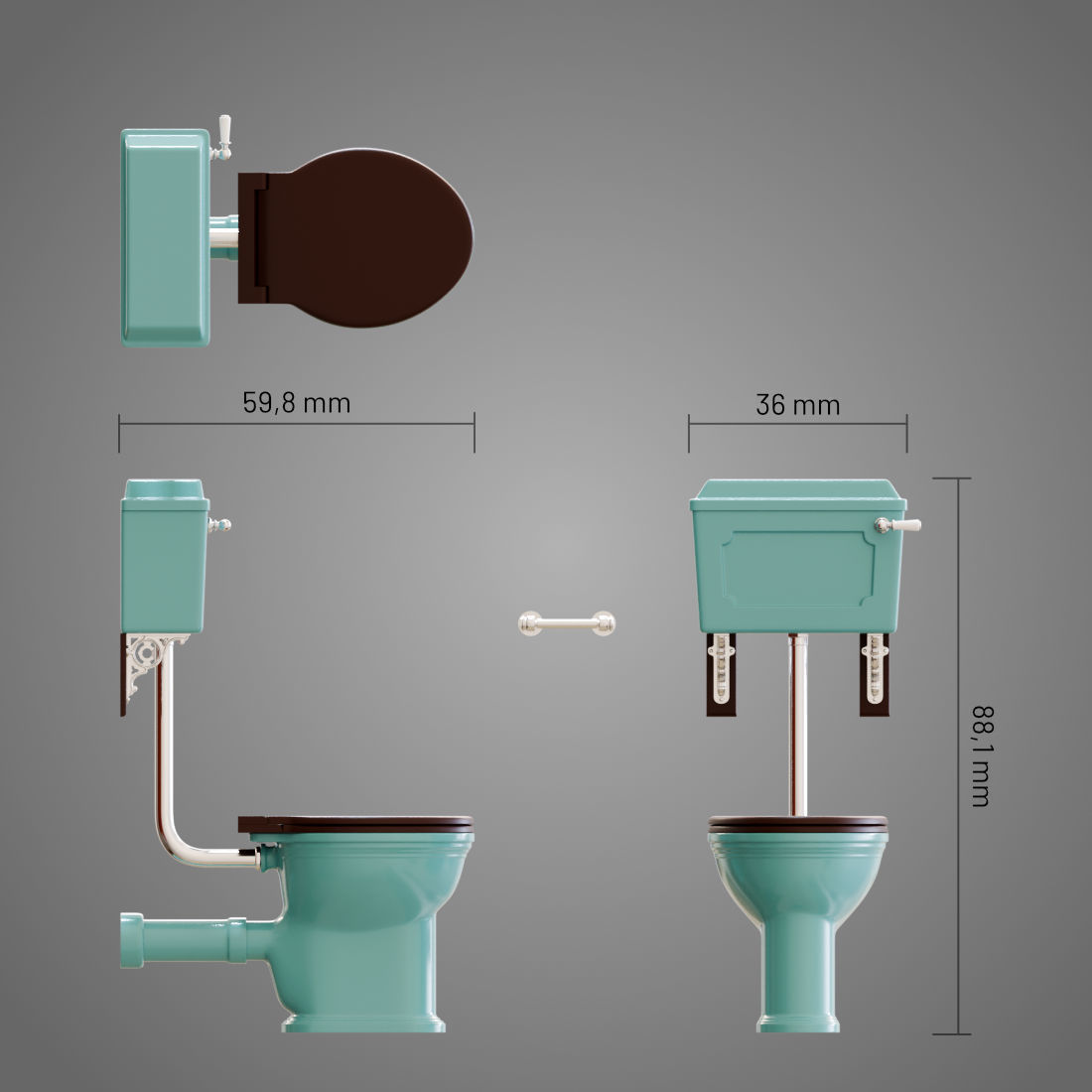 Toilet - 3D printing 3D print model_1