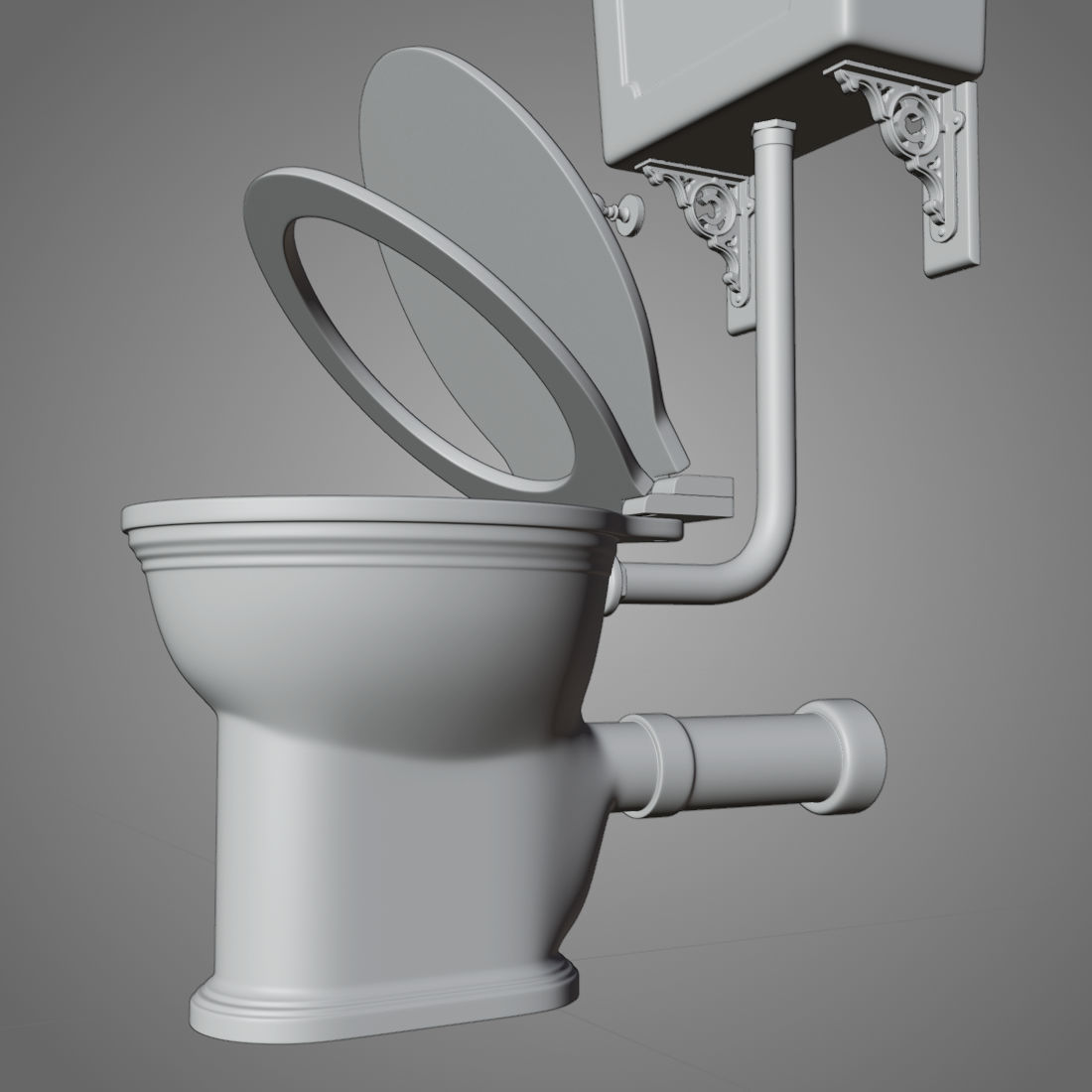 Toilet - 3D printing 3D print model_12