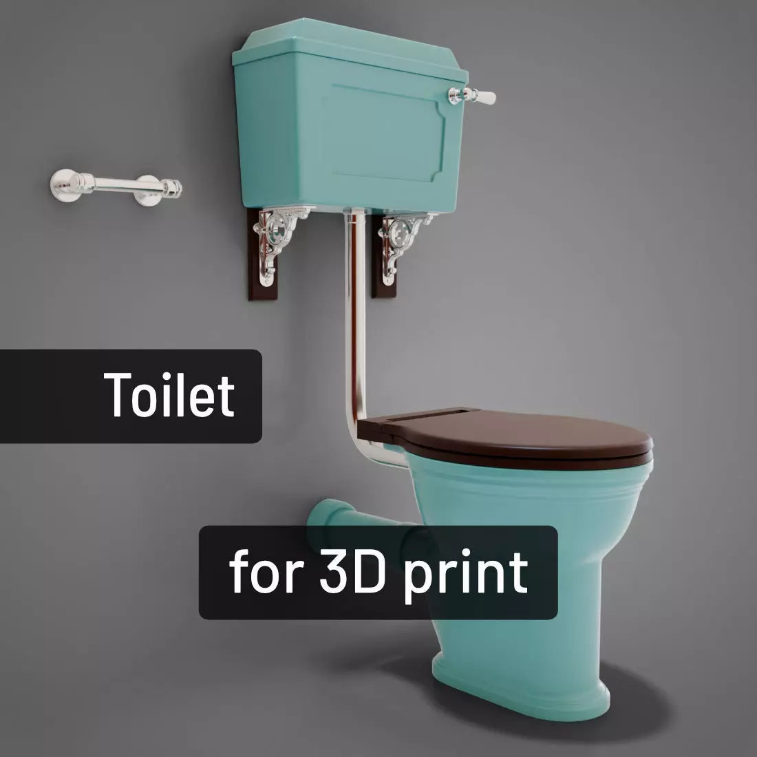 Toilet - 3D printing 3D print model_0