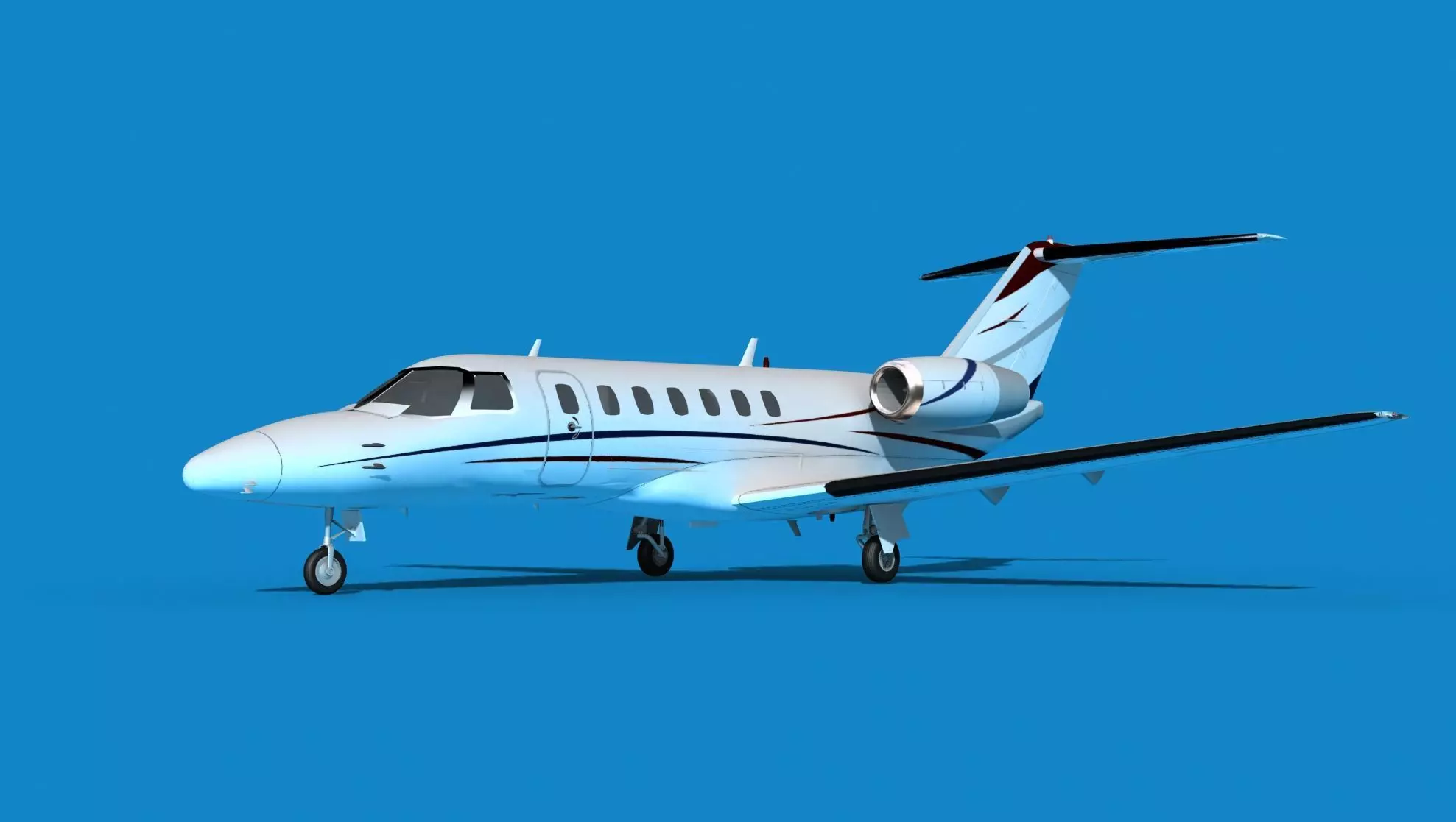 Cessna C528 Citation CJ3 V02 3D model_0