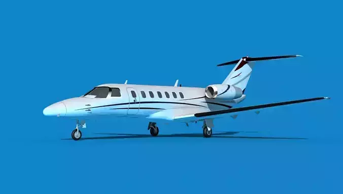 Cessna C528 Citation CJ3 V02 3D model