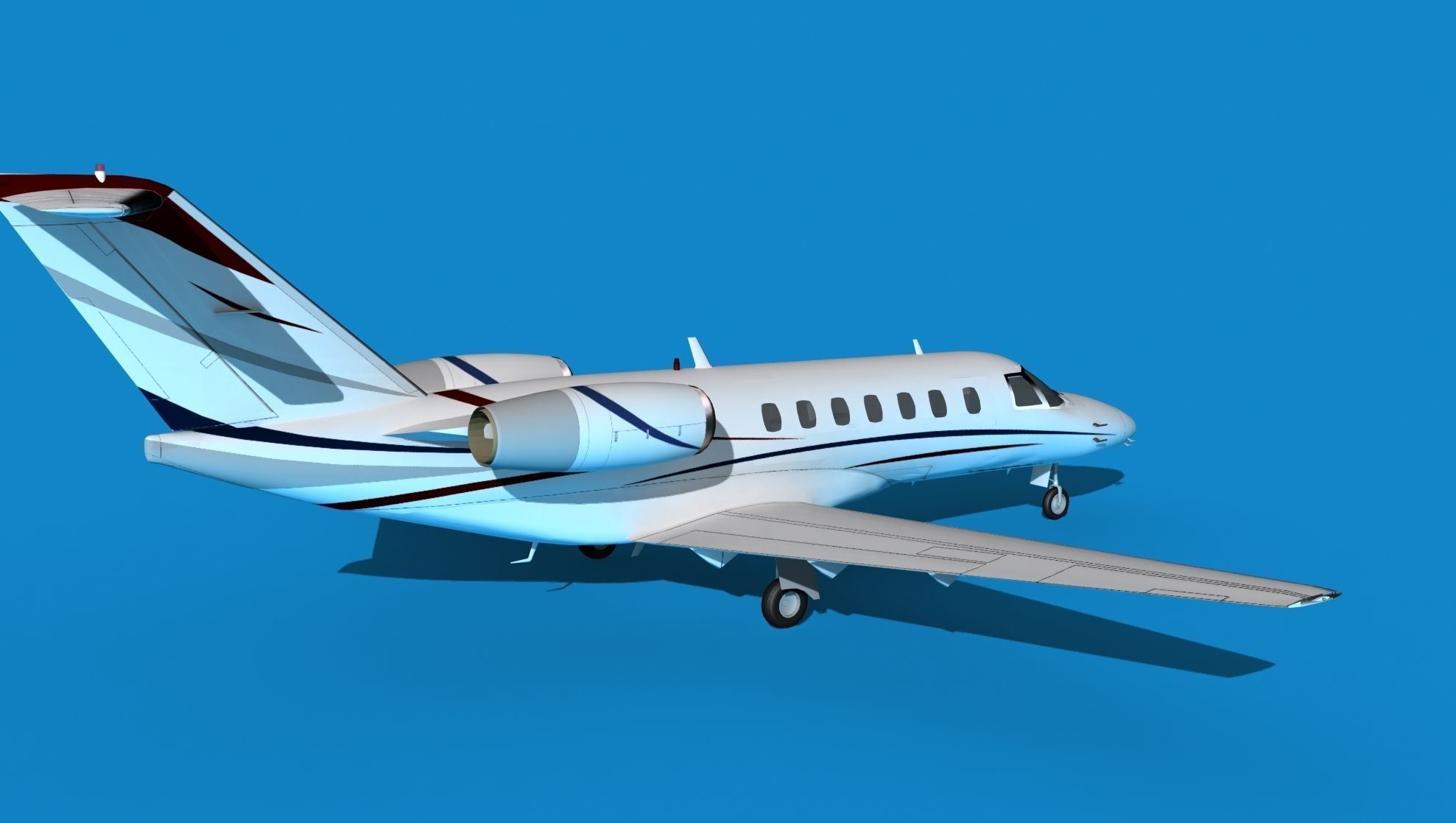Cessna C528 Citation CJ3 V02 3D model_5