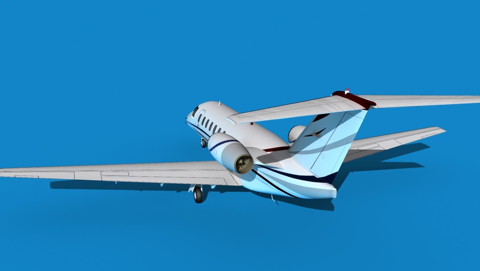 Cessna C528 Citation CJ3 V02 3D model_7