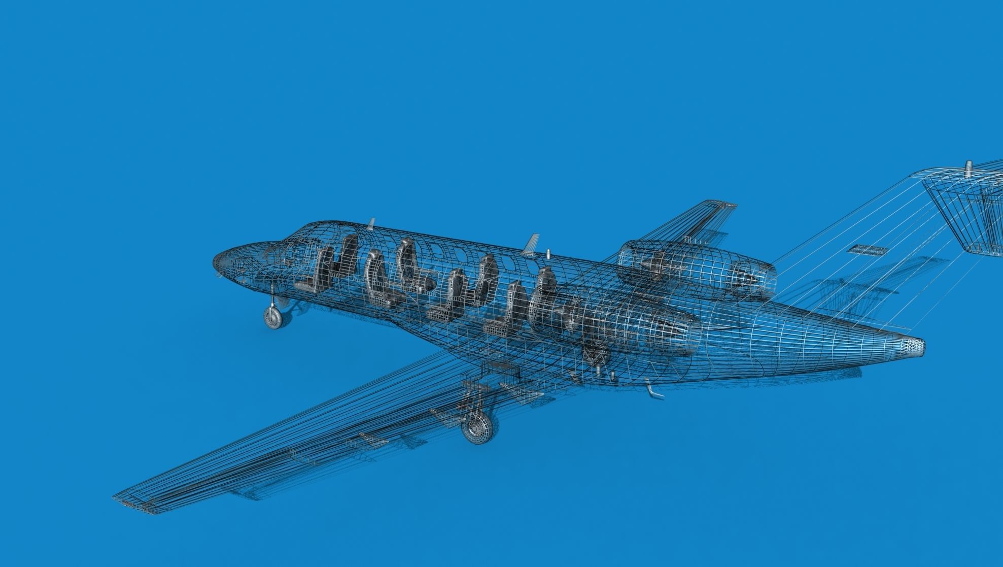 Cessna C528 Citation CJ3 V02 3D model_19