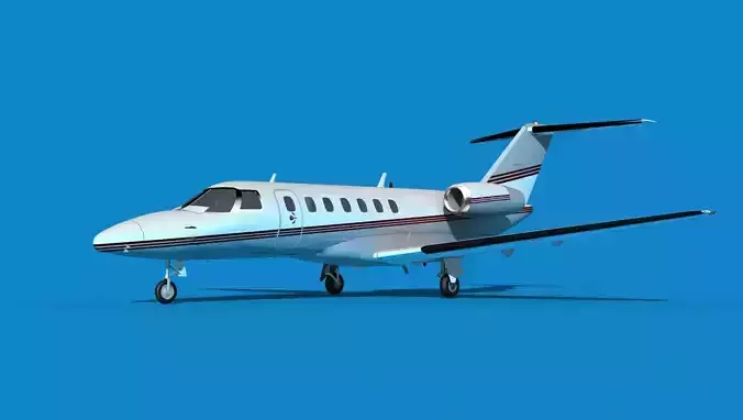 Cessna C528 Citation CJ3 V03 3D model