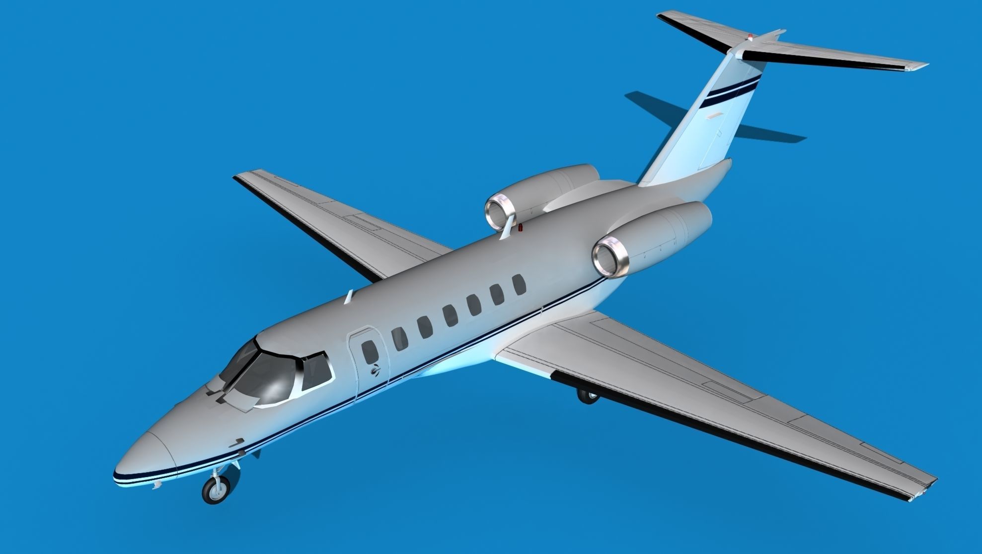 Cessna C528 Citation CJ3 V05 3D model_10