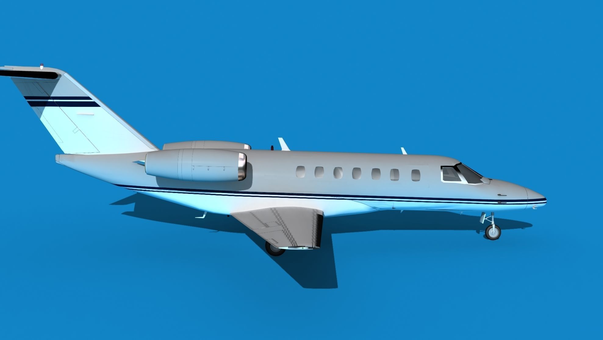 Cessna C528 Citation CJ3 V05 3D model_4