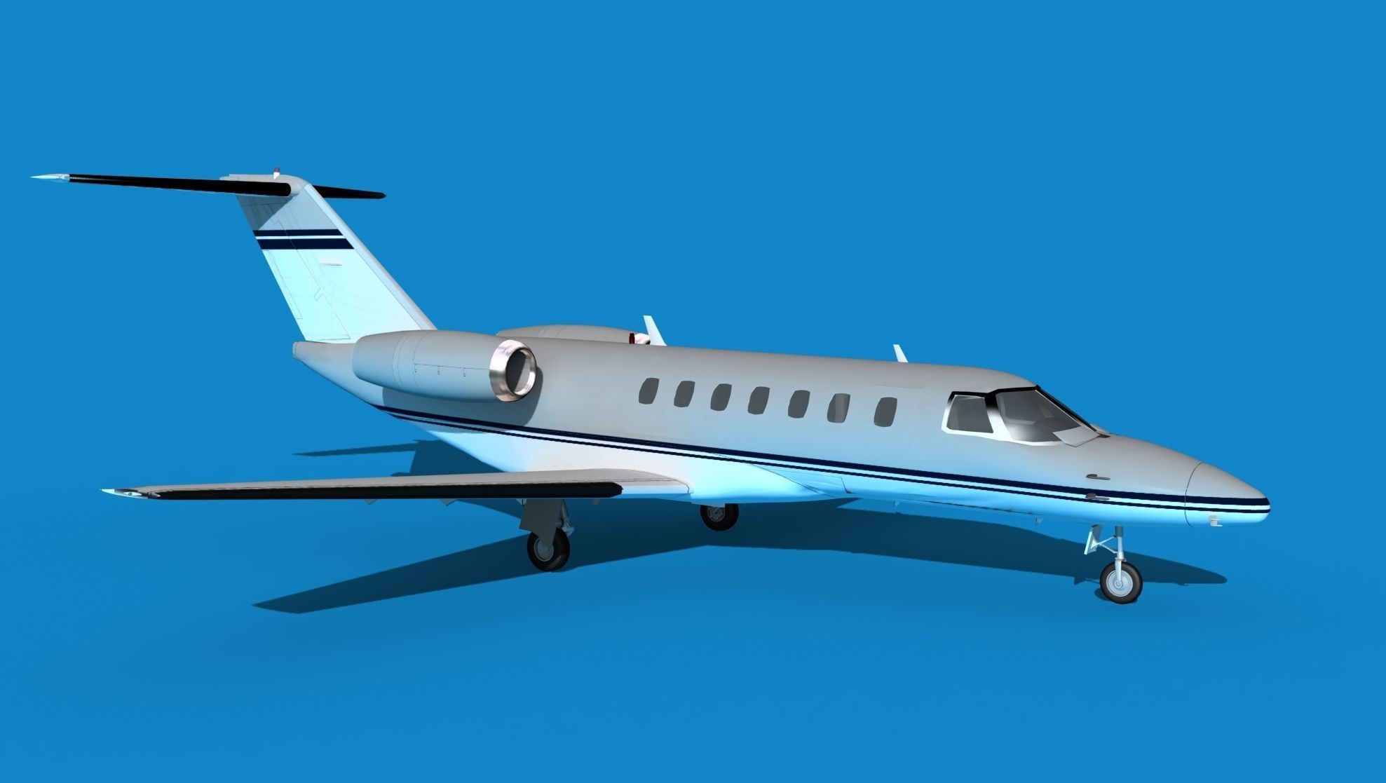 Cessna C528 Citation CJ3 V05 3D model_3